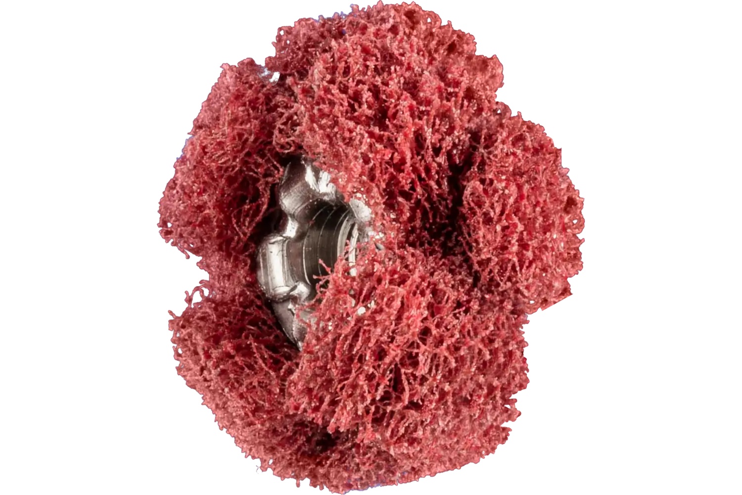 Picture of Pferd Polinox® Cross Buff, 3/4", 2 Layers, 8-32 Thread, 280 Grit Fine, Aluminum oxide